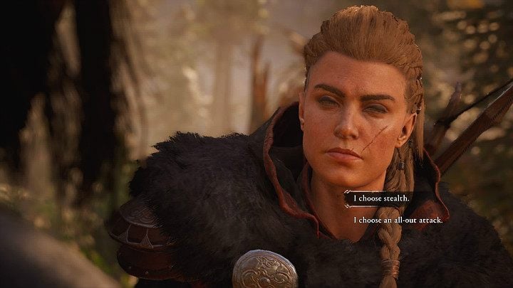 The men lurking in the forest have a perfect view of the enemy camp - Assassins Creed Valhalla: Bloody Path to Peace - Sciropescire - Assassins Creed Valhalla Guide and Walkthrough