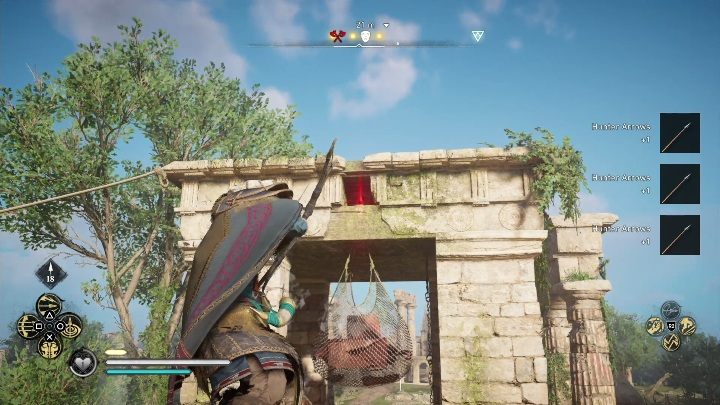To get to the mask you have to open a passageway in the floor - Assassins Creed Valhalla: Roman artifact - Oxenefordscire secrets, locations - Oxenefordscire - Assassins Creed Valhalla Guide and Walkthrough