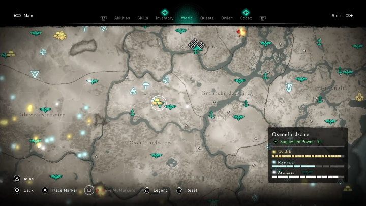 This legendary animal are 3 wolves - Assassins Creed Valhalla: Legendary Animal - Oxenefordscire secrets, locations - Oxenefordscire - Assassins Creed Valhalla Guide and Walkthrough