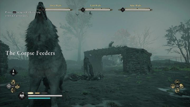 Let's start with the fact that you should focus on one of the wolves - Assassins Creed Valhalla: Legendary Animal - Oxenefordscire secrets, locations - Oxenefordscire - Assassins Creed Valhalla Guide and Walkthrough