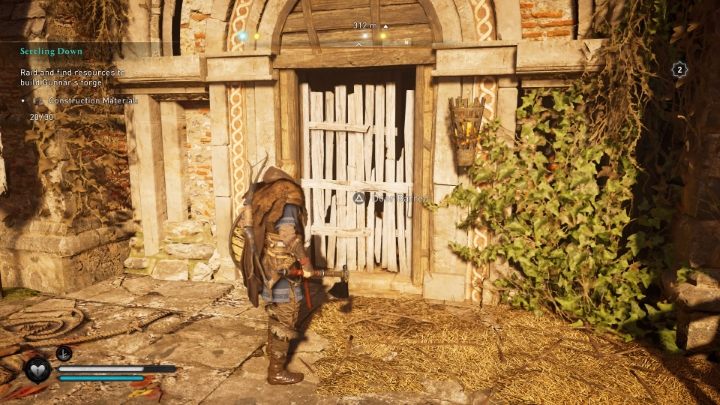 When you try to open some doors you will see an information that they are locked - Assassins Creed Valhalla: How to open closed doors and chests? - Exploration - Assassins Creed Valhalla Guide and Walkthrough