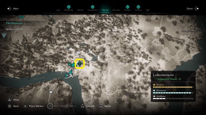Petra has noticed wolves circling too close to the settlement and asks Eivor for help - Assassins Creed Valhalla: The Huntress - Ravensthorpe - Assassins Creed Valhalla Guide and Walkthrough