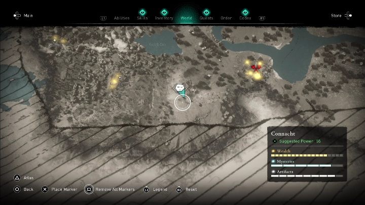 You'll find the mask just south of Rea Lake - AC Valhalla Wrath of the Druids: Ui Neill Artifact - Connacht secrets, location - Connacht - Assassins Creed Valhalla Guide and Walkthrough