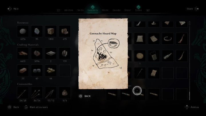 You will find the blueprint in the west of Ireland, in the Connacht region - AC Valhalla Wrath of the Druids: Treasure Hoard Map - Connacht secrets - Connacht - Assassins Creed Valhalla Guide and Walkthrough