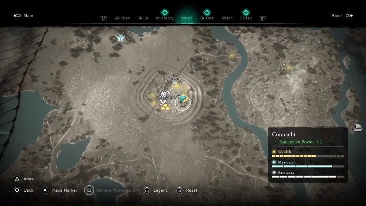 You will find this chest in the main city of the Connacht region - AC Valhalla Wrath of the Druids: Gear - Connacht secrets, location - Connacht - Assassins Creed Valhalla Guide and Walkthrough