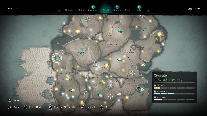 1 - AC Valhalla Wrath of the Druids: Trails of the Morrigan - Connacht secrets - Connacht - Assassins Creed Valhalla Guide and Walkthrough