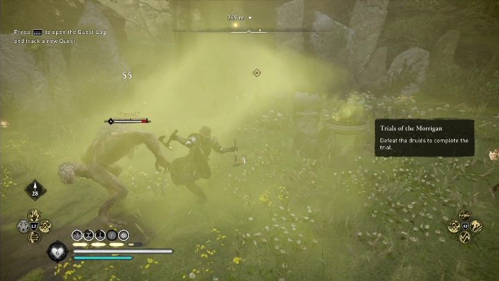 To complete this side activity, you must kill the enemies - AC Valhalla Wrath of the Druids: Trails of the Morrigan - Connacht secrets - Connacht - Assassins Creed Valhalla Guide and Walkthrough