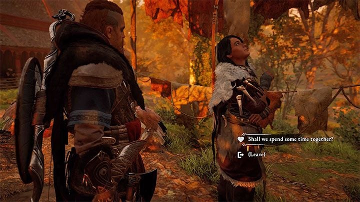 When you return to the settlement, find Petra and talk to her - Assassins Creed Valhalla: Petra - romance - Romances - Assassins Creed Valhalla Guide and Walkthrough