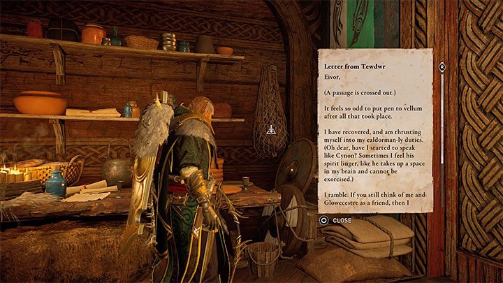 The chance to romance Tewdwer appears only after completing the saga in the Glowecestrescire region, i - Assassins Creed Valhalla: Tewdwr - romance - Romances - Assassins Creed Valhalla Guide and Walkthrough