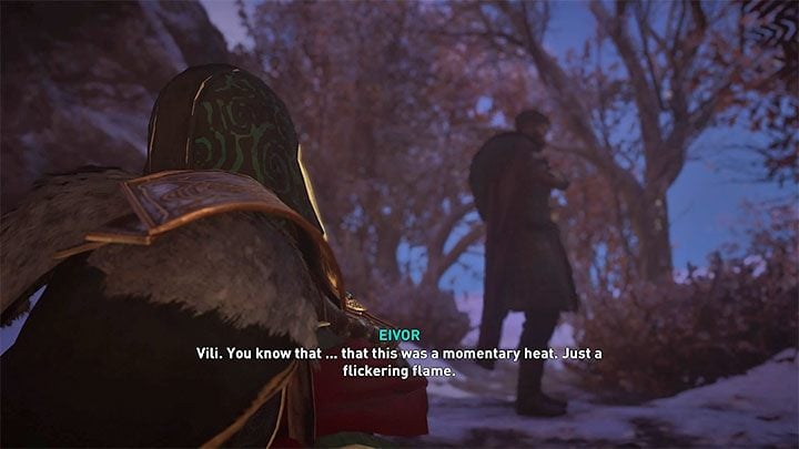 Eivor and Vili will start kissing and sleep with each other - Assassins Creed Valhalla: Vili - romance - Romances - Assassins Creed Valhalla Guide and Walkthrough