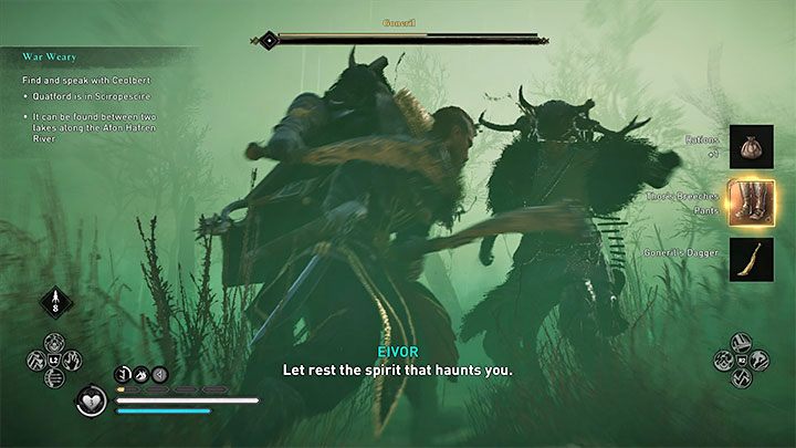 6) Kill Daughters of Lerion - strong warriors with supernatural powers - Assassins Creed Valhalla: What does suggested power mean? - Exploration - Assassins Creed Valhalla Guide and Walkthrough