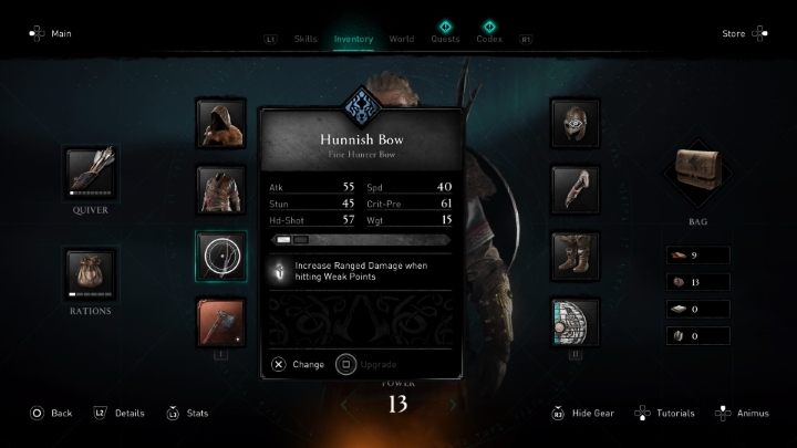 You can hide each piece of equipment by opening the gear window, moving the cursor over the selected piece of equipment, and then selecting the Hide Gear option - Assassins Creed Valhalla: Is it possible to hide the weapons? - Eivor - Assassins Creed Valhalla Guide and Walkthrough