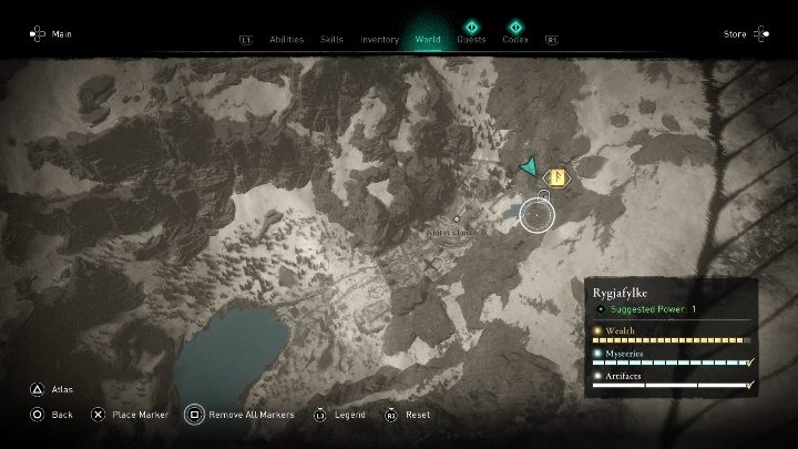 You will find the Rage of Helheim ability in the northern part of the map of Rygjafylke, right next to Kjotve's Fortress - Assassins Creed Valhalla: Abilities - Rygjafylke secrets, locations - Rygjafylke - Assassins Creed Valhalla Guide and Walkthrough