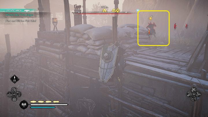 Your goal is the leader you will find in the main fortress - Assassins Creed Valhalla: Honor Has Two Edges - Eurvicscire - Assassins Creed Valhalla Guide and Walkthrough