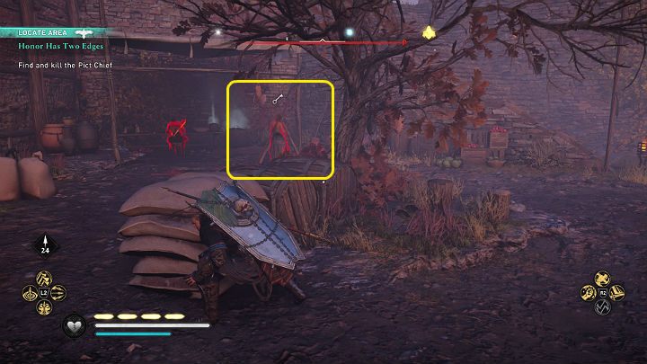 When you enter the inner circle you must eliminate the next keyholder - Assassins Creed Valhalla: Honor Has Two Edges - Eurvicscire - Assassins Creed Valhalla Guide and Walkthrough