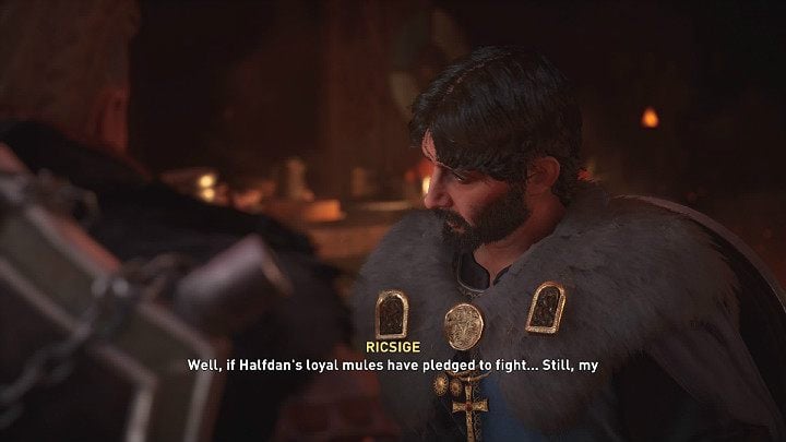 Return to the royal headquarters to pick up the necessary document from Hjorr - Assassins Creed Valhalla: This Son of Jorvik - Eurvicscire - Assassins Creed Valhalla Guide and Walkthrough