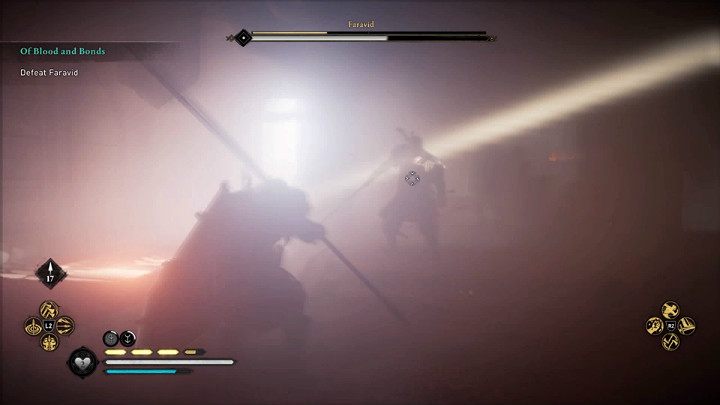 Faravid has one trick at his sleeve that can make the fight a little bit more difficult - Assassins Creed Valhalla: Of Blood and Bonds - Eurvicscire - Assassins Creed Valhalla Guide and Walkthrough