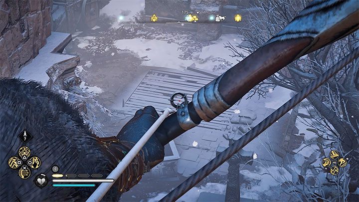 Explore the cemetery, and you will discover that the boards cover the hole - Assassins Creed Valhalla: Jorvik - Eboracum Assassin Bureau - Hidden Ones Bureau - Assassins Creed Valhalla Guide and Walkthrough