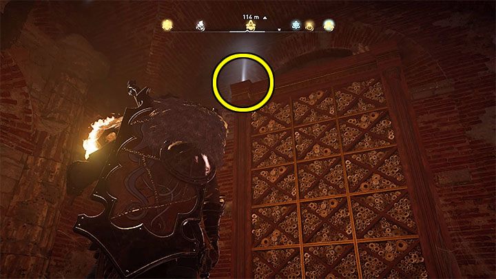 Use Odin's sight to find the first key left on top of the cabinet - Assassins Creed Valhalla: Jorvik - Eboracum Assassin Bureau - Hidden Ones Bureau - Assassins Creed Valhalla Guide and Walkthrough
