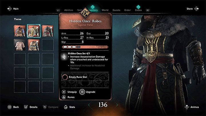 The most important treasure is waiting for you in the large chest - Hidden Ones' Robes is one of the parts of the Hidden Ones' set - Assassins Creed Valhalla: Jorvik - Eboracum Assassin Bureau - Hidden Ones Bureau - Assassins Creed Valhalla Guide and Walkthrough