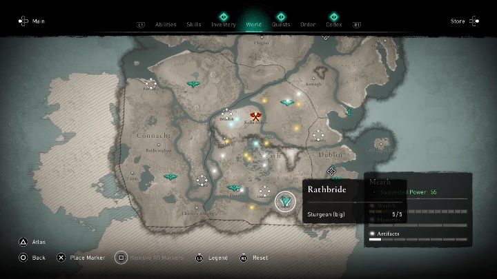 1 - AC Valhalla Wrath of the Druids: Offering Altar - Meath secrets, locations - Meath - Assassins Creed Valhalla Guide and Walkthrough