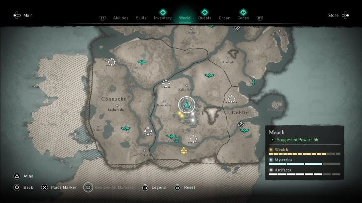 2 - AC Valhalla Wrath of the Druids: Trails of the Morrigan - Meath secrets - Meath - Assassins Creed Valhalla Guide and Walkthrough