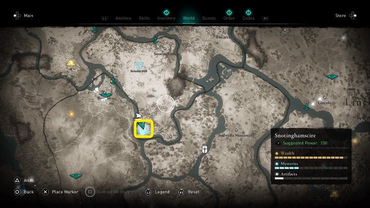 In the place, as shown in the image above, you will meet a Viking - Assassins Creed Valhalla: An Efficient Cremation - Snotinghamscire - Assassins Creed Valhalla Guide and Walkthrough