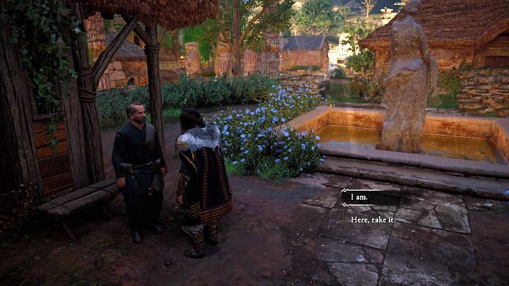 After capturing Aelfred's jewel, go outside and hand it over to the man who came to collect the king's order or keep the precious item for yourself - Assassins Creed Valhalla: Aelfreds Jewel - Wincestre - Assassins Creed Valhalla Guide and Walkthrough