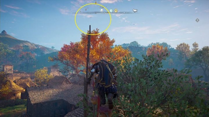 Beginning: The paper is on the ropes between the statues - Assassins Creed Valhalla: Flying Paper - Glowecestrescire secrets, locations - Glowecestrescire - Assassins Creed Valhalla Guide and Walkthrough