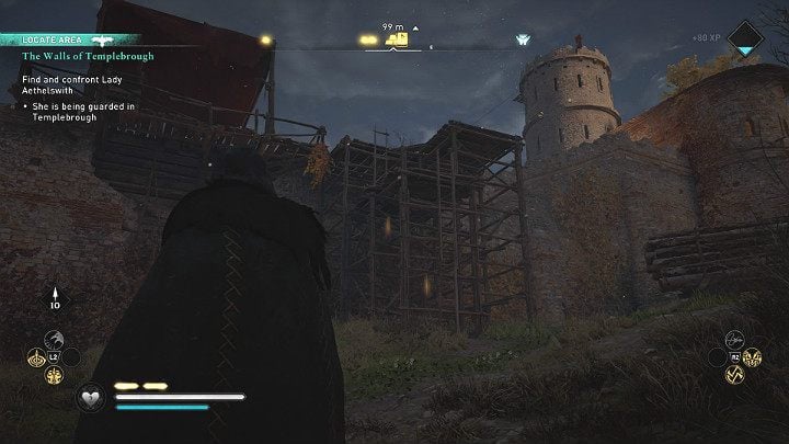 You can solve this task in two ways: call your clan to start a Raid or look for her by yourself - Assassins Creed Valhalla: Walls of Templebrough - Ledecestrescire - Assassins Creed Valhalla Guide and Walkthrough