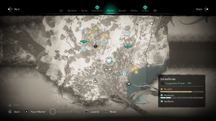 1 - Assassins Creed Valhalla: Flyting - Jotunheim secrets, locations - Jotunheim - Assassins Creed Valhalla Guide and Walkthrough