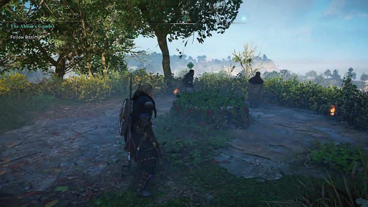 Go with Basim to meet the abbot - Assassins Creed Valhalla: The Abbots Gambit - Cent - Assassins Creed Valhalla Guide and Walkthrough