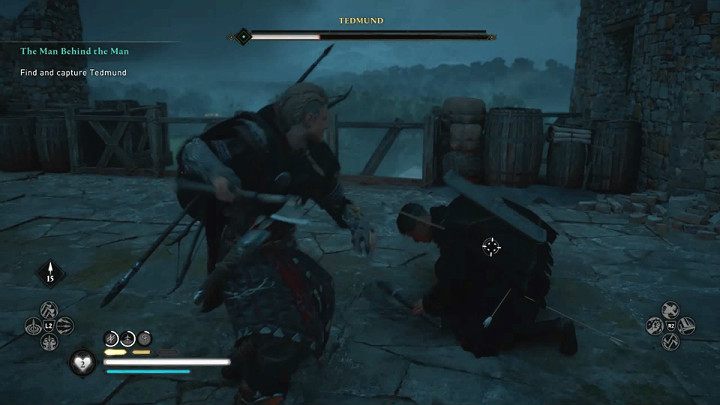 Just block his attacks and counter - Assassins Creed Valhalla: The Man Behind the Man - Cent - Assassins Creed Valhalla Guide and Walkthrough