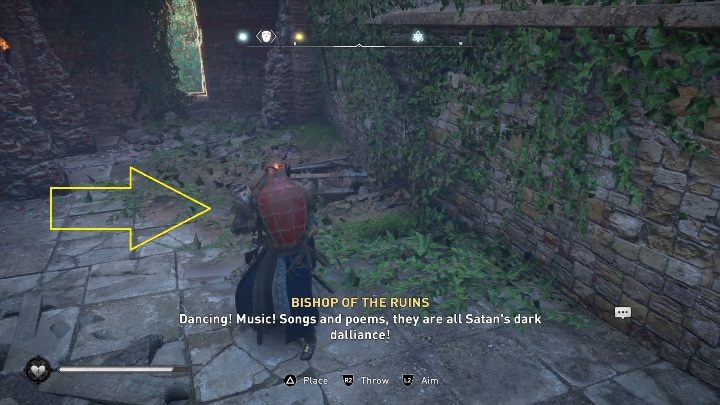 In order to get to it, you have to blow up the rocks that are preventing you from entering - Assassins Creed Valhalla: Roman artifact - Essexe secrets, locations - Essexe - Assassins Creed Valhalla Guide and Walkthrough