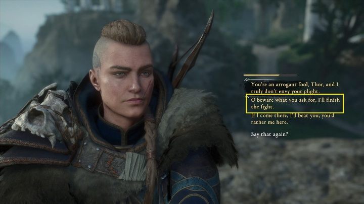 The fun lasts three rounds - Assassins Creed Valhalla: Flyting - Asgard secrets, locations - Asgard - Assassins Creed Valhalla Guide and Walkthrough