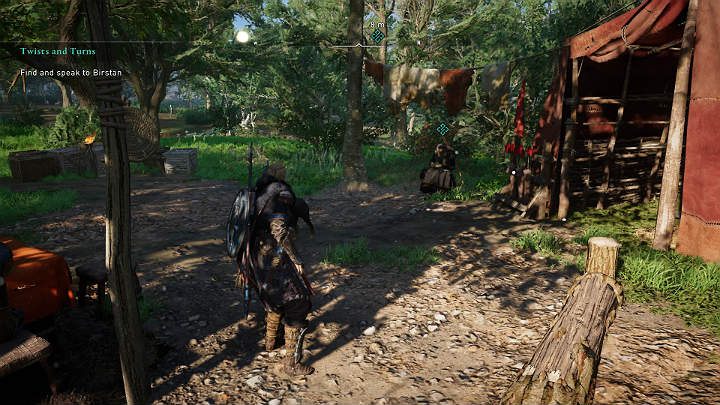You will find Birstan in a small hunting camp just outside Colchester - Assassins Creed Valhalla: Twists and Turns - Essexe - Assassins Creed Valhalla Guide and Walkthrough