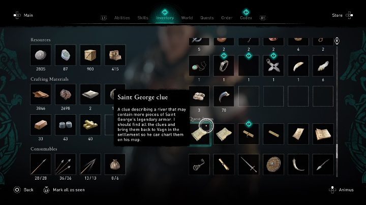 After getting both of Saint George's clues, return to Vagn - Assassins Creed Valhalla: The Legend of Saint George 2 - Walkthrough - Assassins Creed Valhalla Guide and Walkthrough