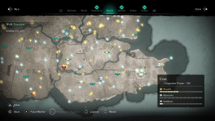 The sixth page can be found in Centerbury - Assassins Creed Valhalla: Rigsogur Fragment - Cent secrets, locations - Cent - Assassins Creed Valhalla Guide and Walkthrough