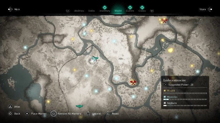 Region: Ledecestrescire - Assassins Creed Valhalla: All Rigsogur Fragments - Secrets and collectibles - Assassins Creed Valhalla Guide and Walkthrough
