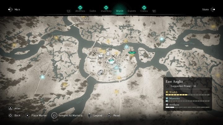 Region: East Anglia - Assassins Creed Valhalla: All Rigsogur Fragments - Secrets and collectibles - Assassins Creed Valhalla Guide and Walkthrough
