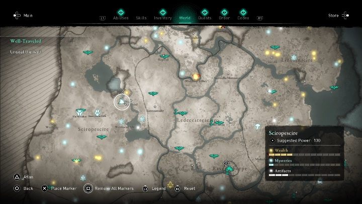 Region: Sciropescire - Assassins Creed Valhalla: All Rigsogur Fragments - Secrets and collectibles - Assassins Creed Valhalla Guide and Walkthrough