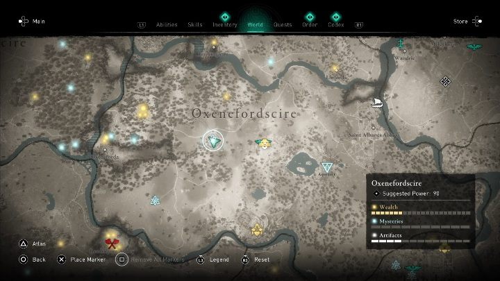 Region: Oxenefordscire - Assassins Creed Valhalla: All Rigsogur Fragments - Secrets and collectibles - Assassins Creed Valhalla Guide and Walkthrough