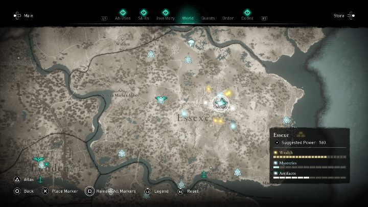 Region: Essexe - Assassins Creed Valhalla: All Rigsogur Fragments - Secrets and collectibles - Assassins Creed Valhalla Guide and Walkthrough