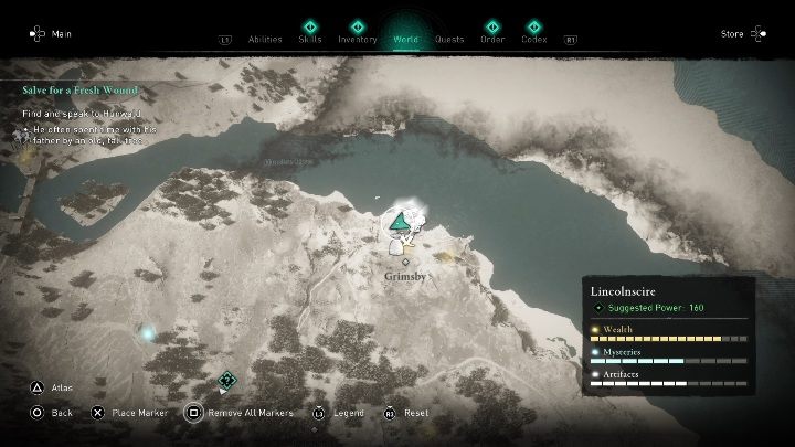Region: Lincolnscire - Assassins Creed Valhalla: All Rigsogur Fragments - Secrets and collectibles - Assassins Creed Valhalla Guide and Walkthrough