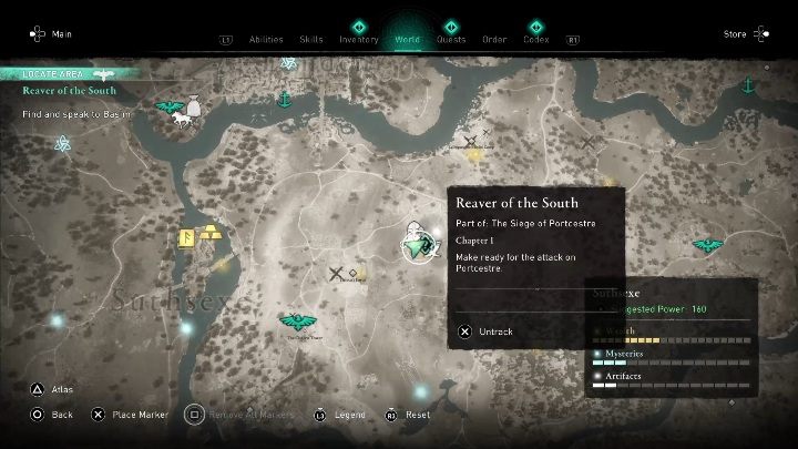 Region: Suthsexe - Assassins Creed Valhalla: All Rigsogur Fragments - Secrets and collectibles - Assassins Creed Valhalla Guide and Walkthrough