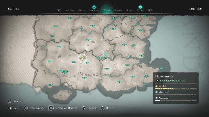 You will find this weapon in the northeastern part of the area - Assassins Creed Valhalla: Gear - Hamtunscire secrets, locations - Hamtunscire - Assassins Creed Valhalla Guide and Walkthrough