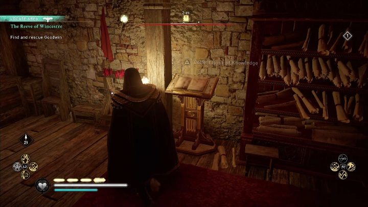 To get to this part of the location, you have to shoot through the lock located in the door - Assassins Creed Valhalla: Abilities - Wincestre secrets, locations - Wincestre - Assassins Creed Valhalla Guide and Walkthrough