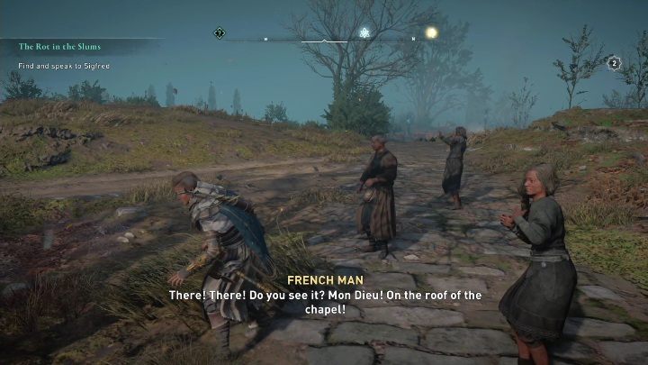 On your way, you will come across several residents of the area - AC Valhalla Siege of Paris: The Ghost of Saint Germain, Paris - Paris - Assassins Creed Valhalla Guide and Walkthrough