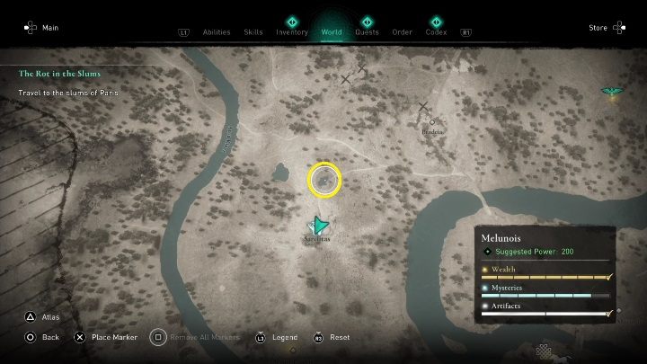 3 - AC Valhalla Siege of Paris: Offering Altar, Melunois - secrets, locations - Melunois - Assassins Creed Valhalla Guide and Walkthrough