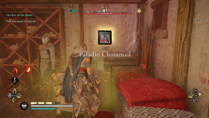 Once you acquire the key, bring it to the chest - AC Valhalla Siege of Paris: Gear, Paris - secrets, locations - Paris - Assassins Creed Valhalla Guide and Walkthrough